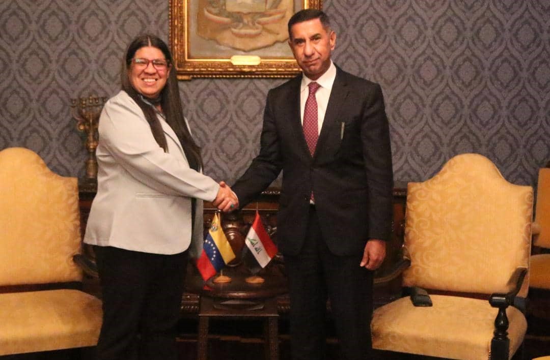 Venezuela e Irak fortalecen cooperación bilateral